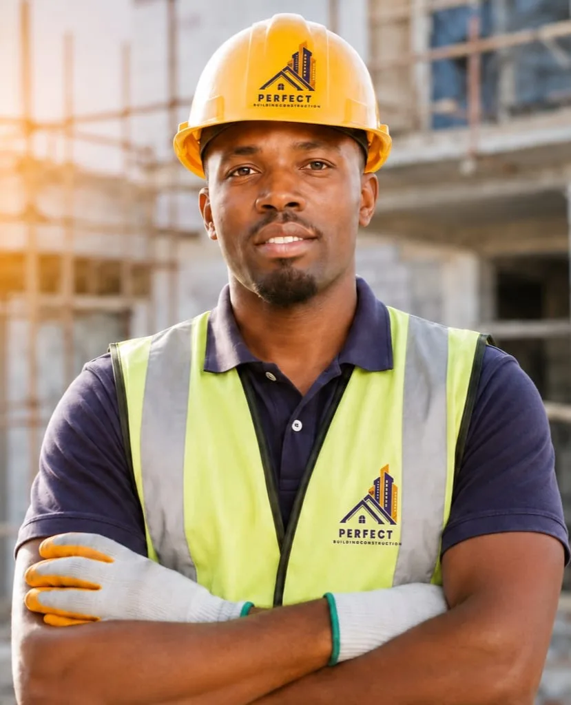 Construction professional on site — Perfect Projects team