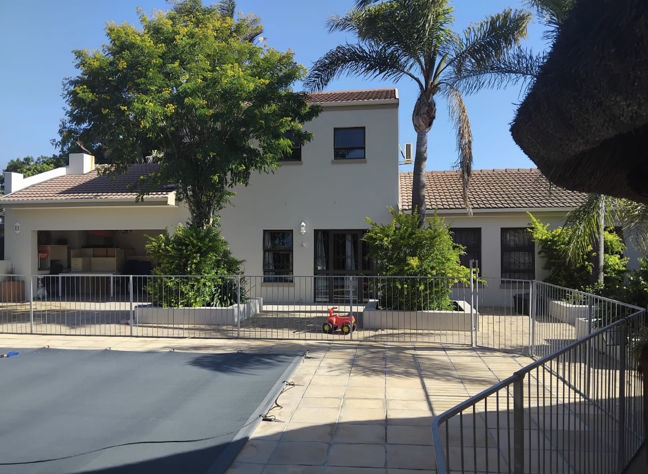 House exterior after painting — clean finish